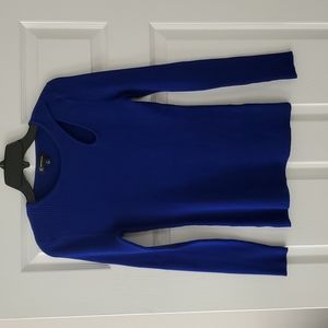 Royal Blue Long Sleeve Sweater Size Medium